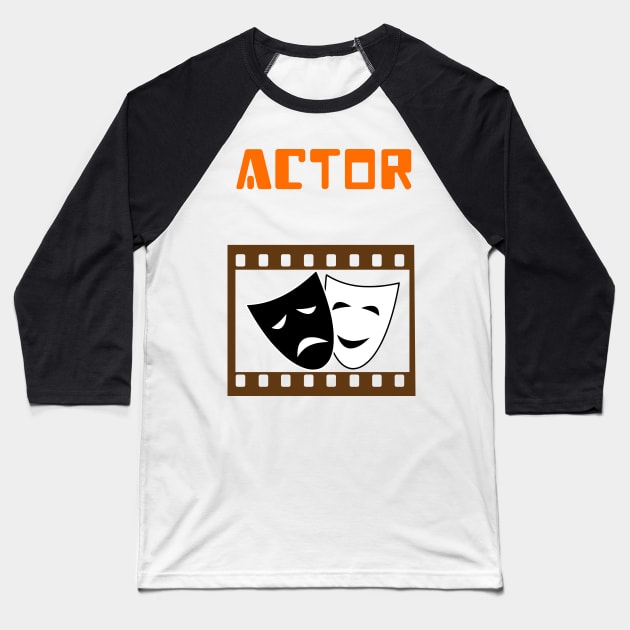 Musical theatre actor teacher gift Baseball T-Shirt by 4wardlabel